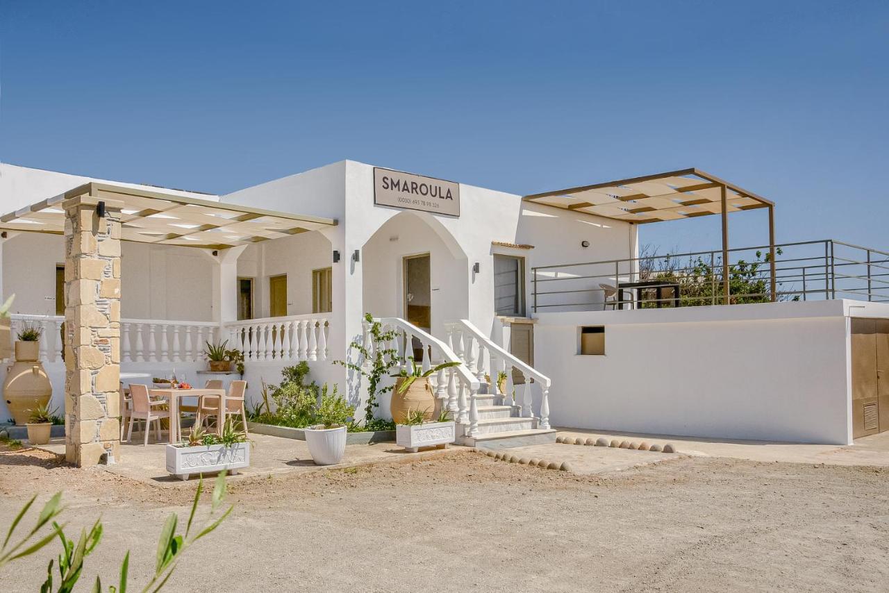 Smaroula Hotel Elafonisi Bagian luar foto
